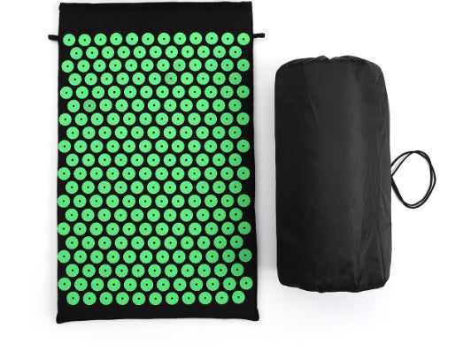 Acupressure Mat and Pillow for Intense Toxin Removal and Body Therapy