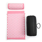 Acupressure Mat and Pillow for Intense Toxin Removal and Body Therapy