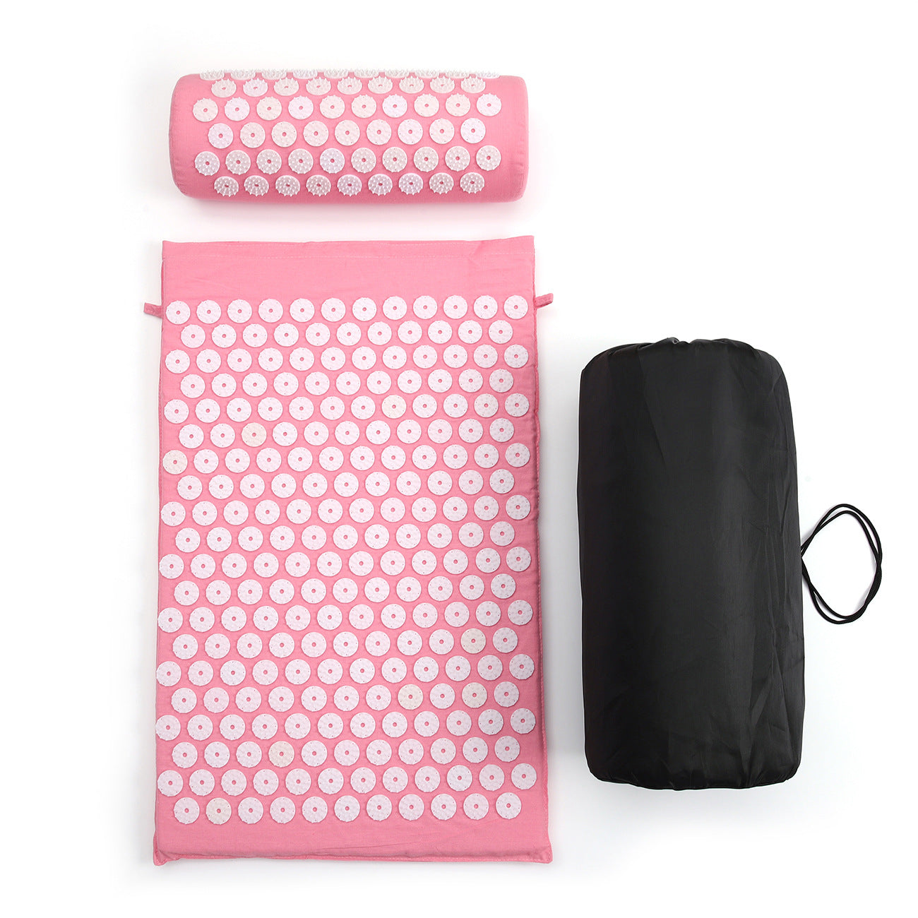 Acupressure Mat and Pillow for Intense Toxin Removal and Body Therapy