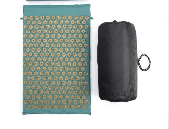 Acupressure Mat and Pillow for Intense Toxin Removal and Body Therapy