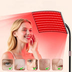 Rotatable Floor-Standing Red Light Therapy Panel for Wellness and Beauty
