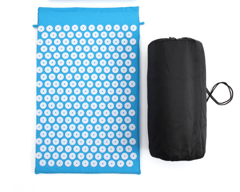 Acupressure Mat and Pillow for Intense Toxin Removal and Body Therapy