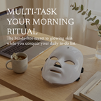 7-colour LED Face Mask Therapy for Acne for Glass Skin, Consistent Hydration and Anti-Aging