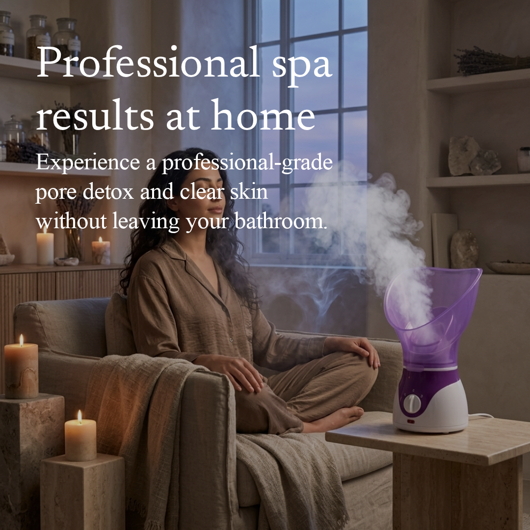 Facial Steamer Machine for Skin Cleansing and Sauna Treatment