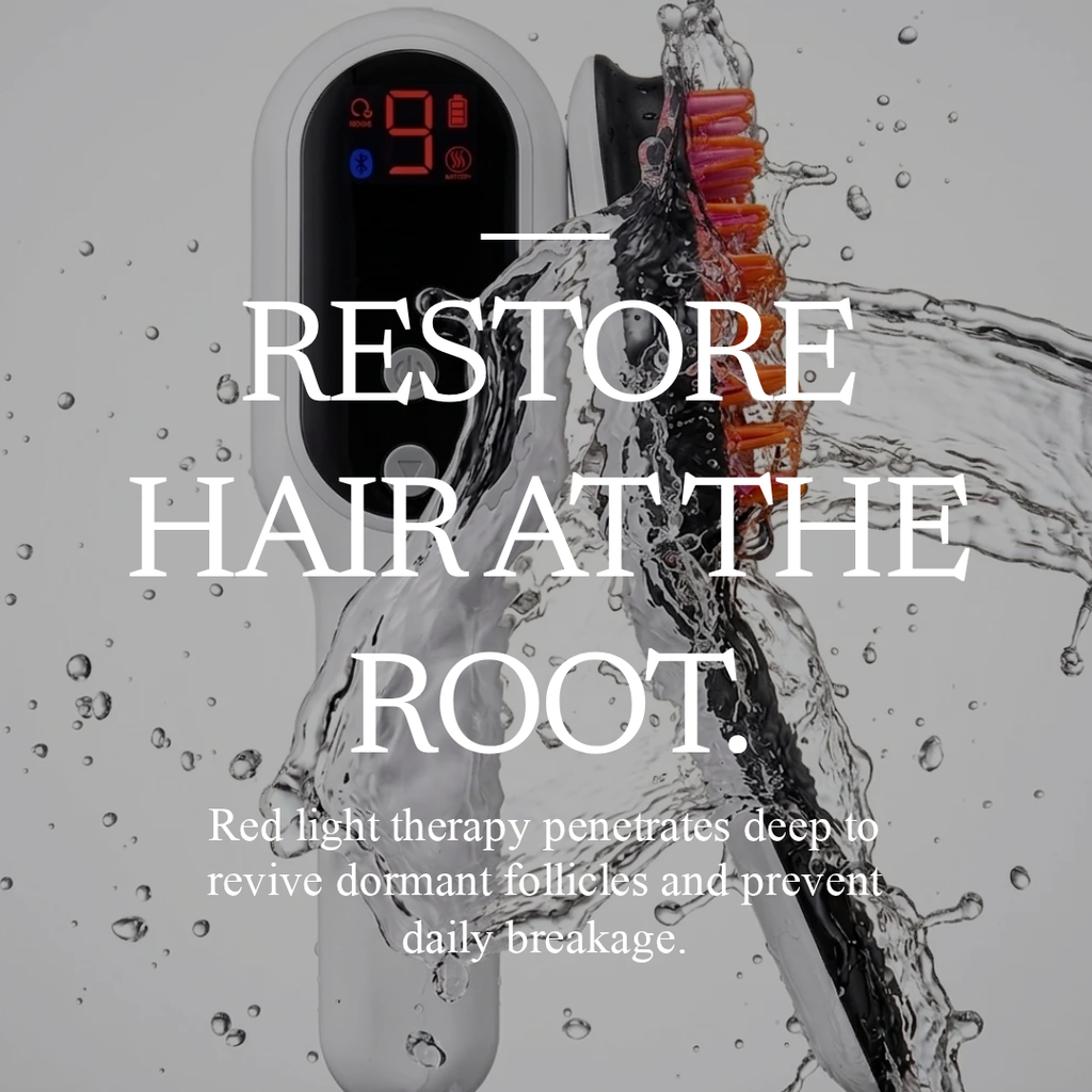 LED Scalp Massage Brush for Instant Hair Growth