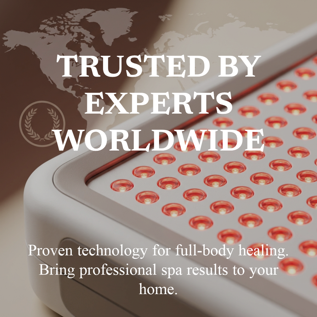 Powerful LED Red Light Therapy Panel | Near Infrared Light Therapy Device With 660nm & 850nm LEDS | Ideal For Whole Body Exposure Therapy