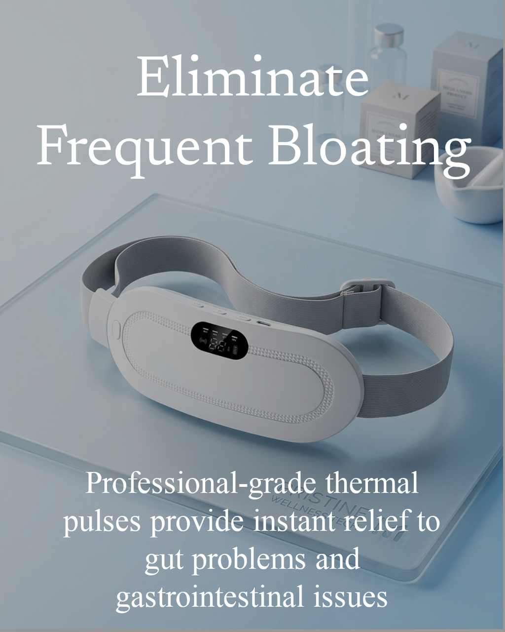 Menstrual Heating Smart Device For Relief from Cramps | Abdominal Massager
