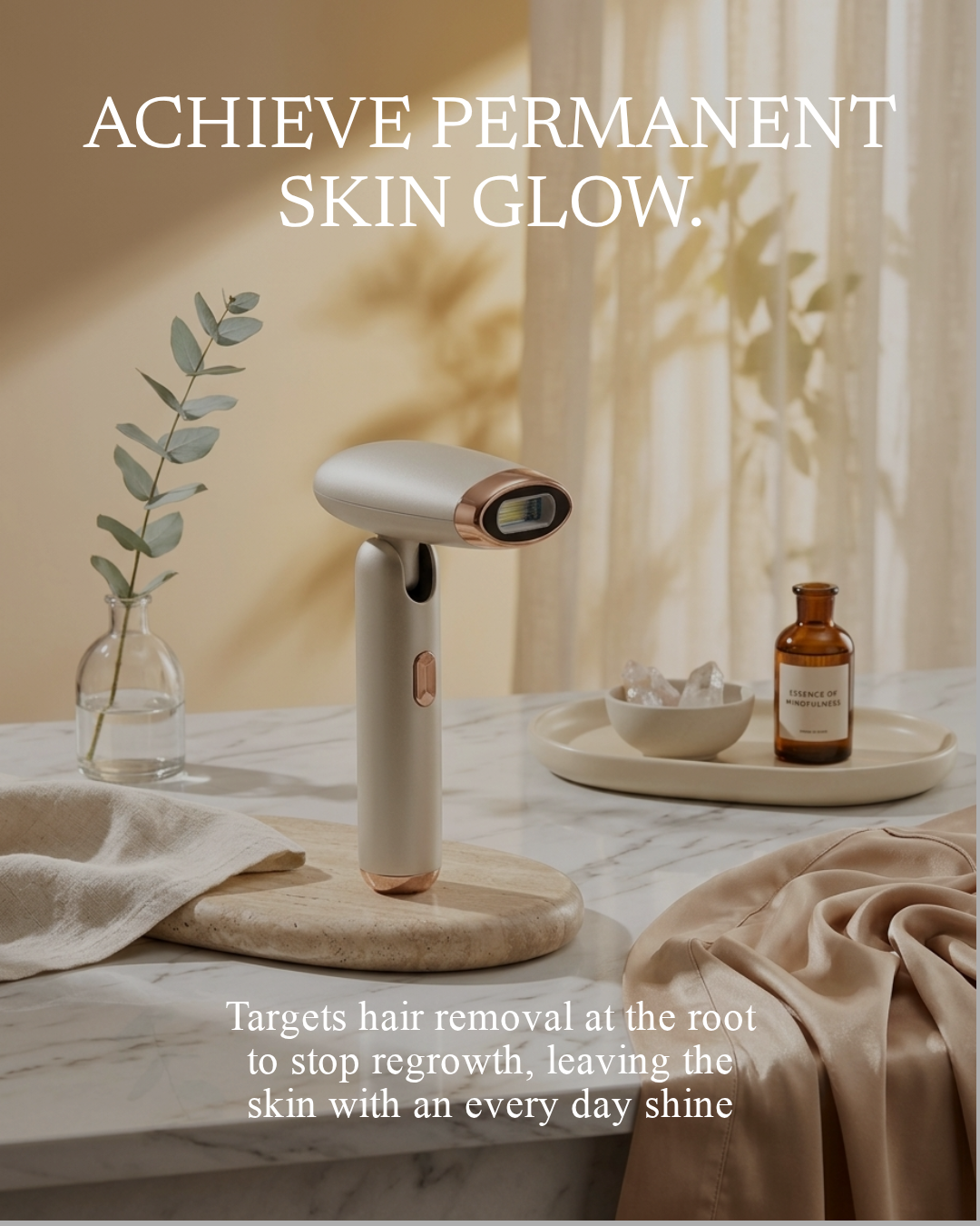 Foldable IPL Laser Hair Removal For Full Body Use