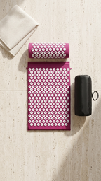 Acupressure Mat and Pillow for Intense Toxin Removal and Body Therapy
