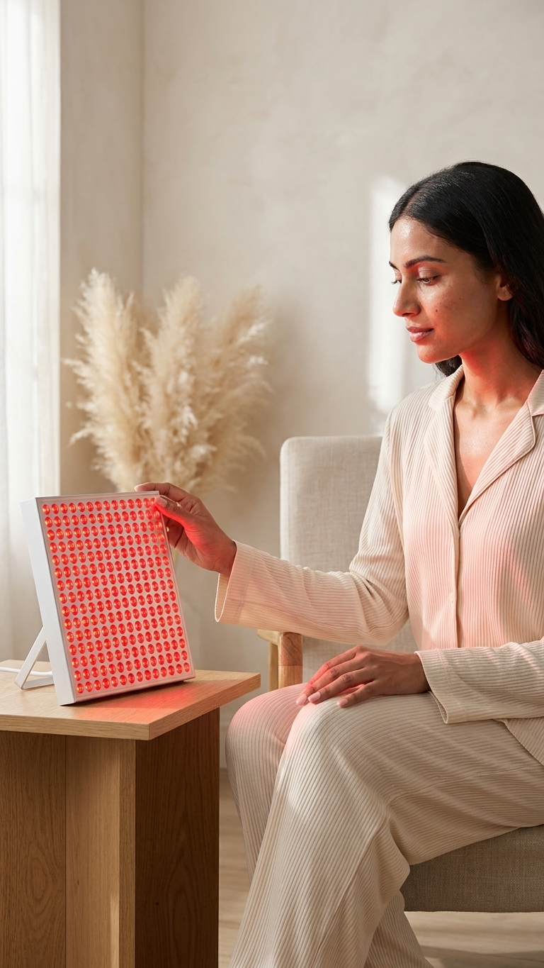 Powerful LED Red Light Therapy Panel | Near Infrared Light Therapy Device With 660nm & 850nm LEDS | Ideal For Whole Body Exposure Therapy