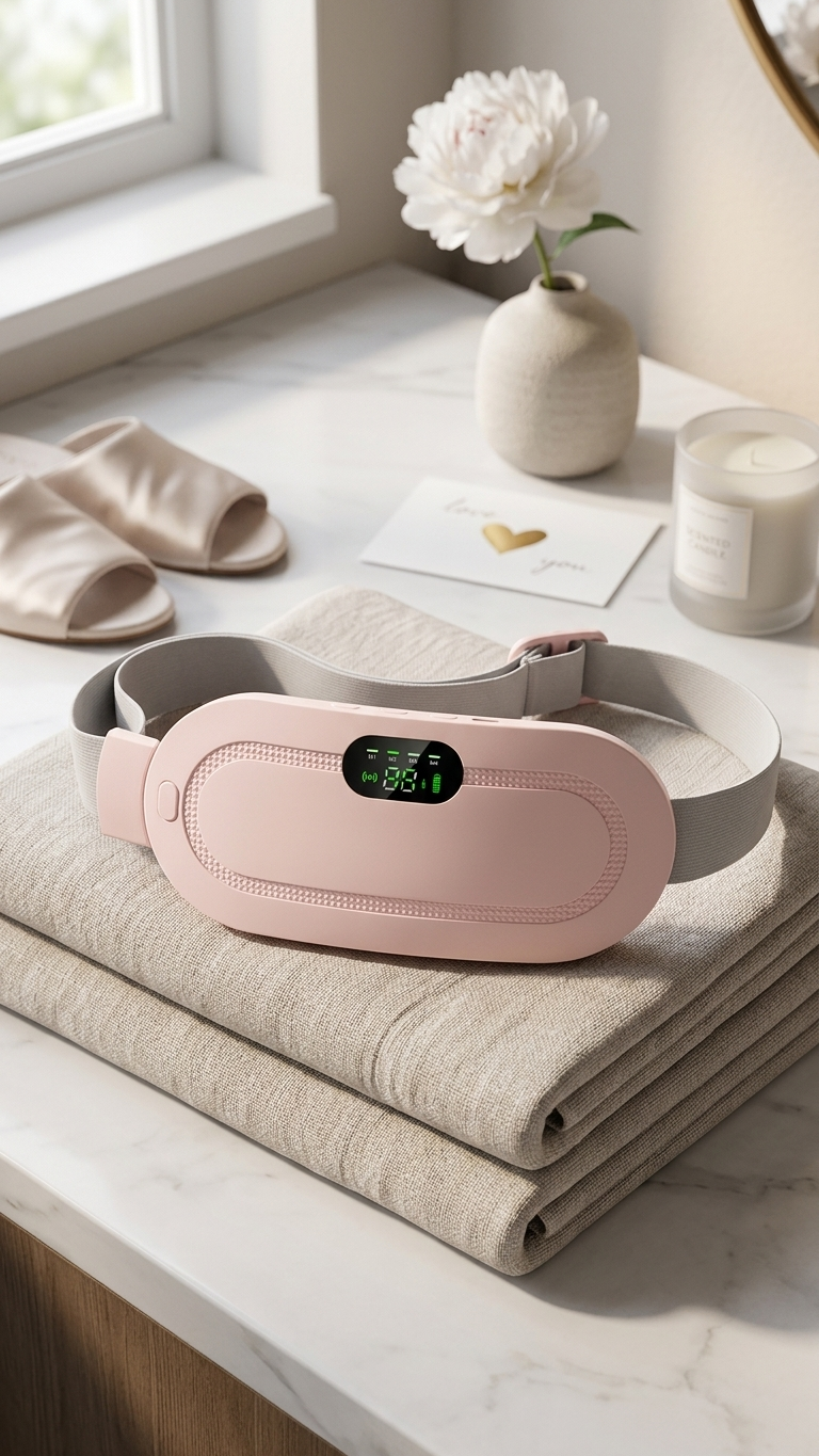Menstrual Heating Smart Device For Relief from Cramps | Abdominal Massager